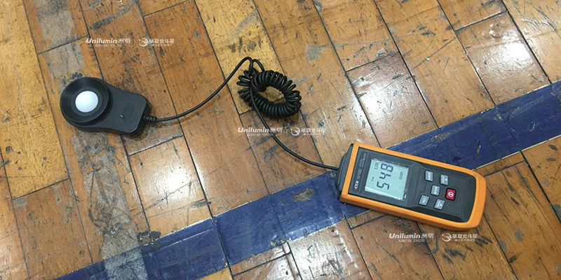 四川税务干部学校篮球馆体育照明项目
