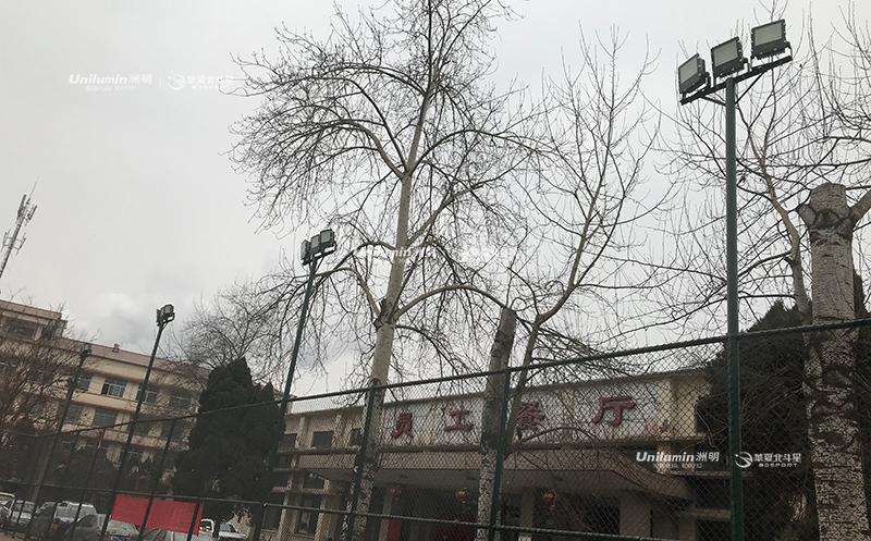 河南济源市济源钢铁室外篮球场