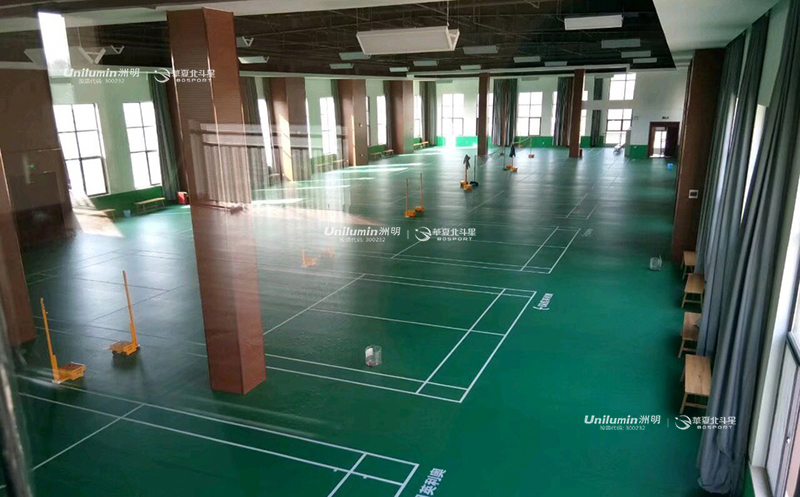 河南省信阳市师范学院羽毛球馆