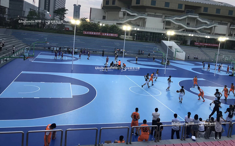 福建厦门大唐中心室外篮球场