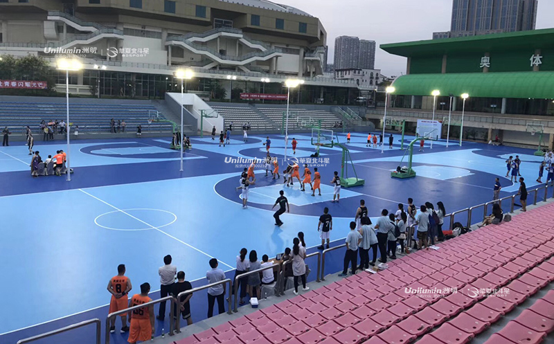 福建厦门大唐中心室外篮球场