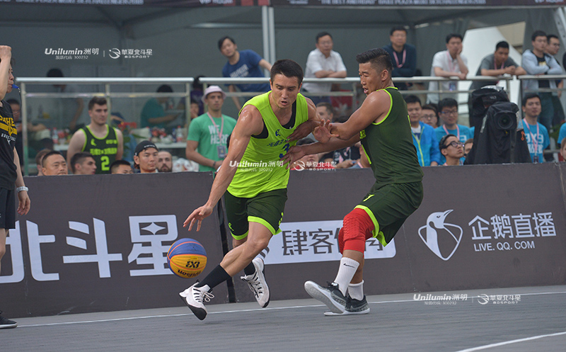 国际篮联3x3挑战赛无锡站3人篮球场